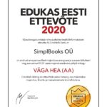 Edukas Eesti Ettevõte 2020 SimplBooks EST-1