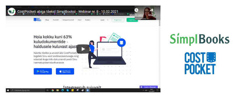 SimplBooks ja CostPocket webinar