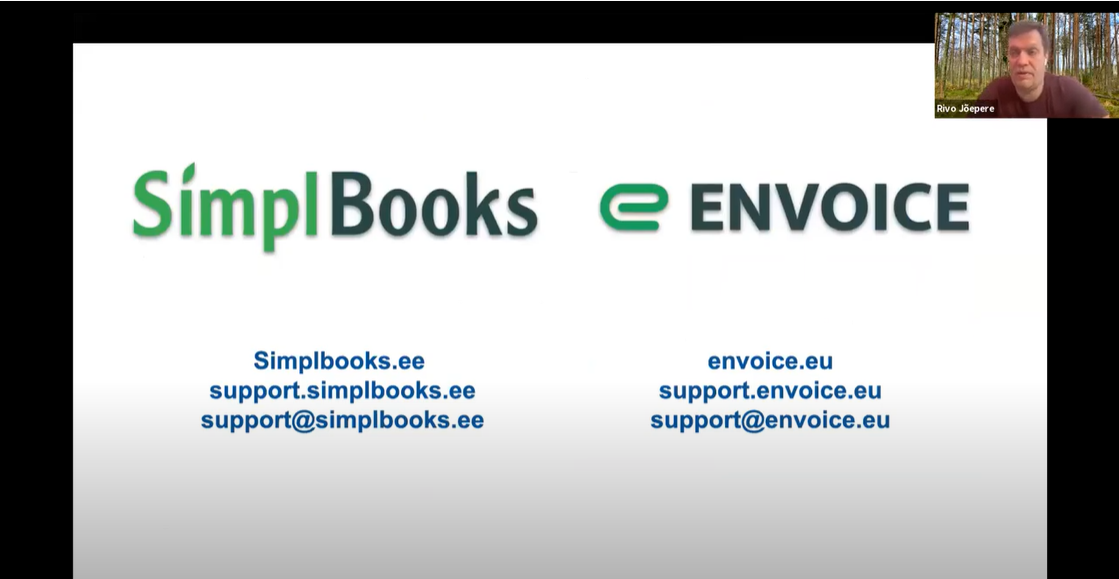 SimplBooks ja Envoice webinar