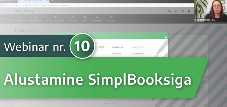 Kuidas alustada SimplBooks raamatupidamistarkvaraga