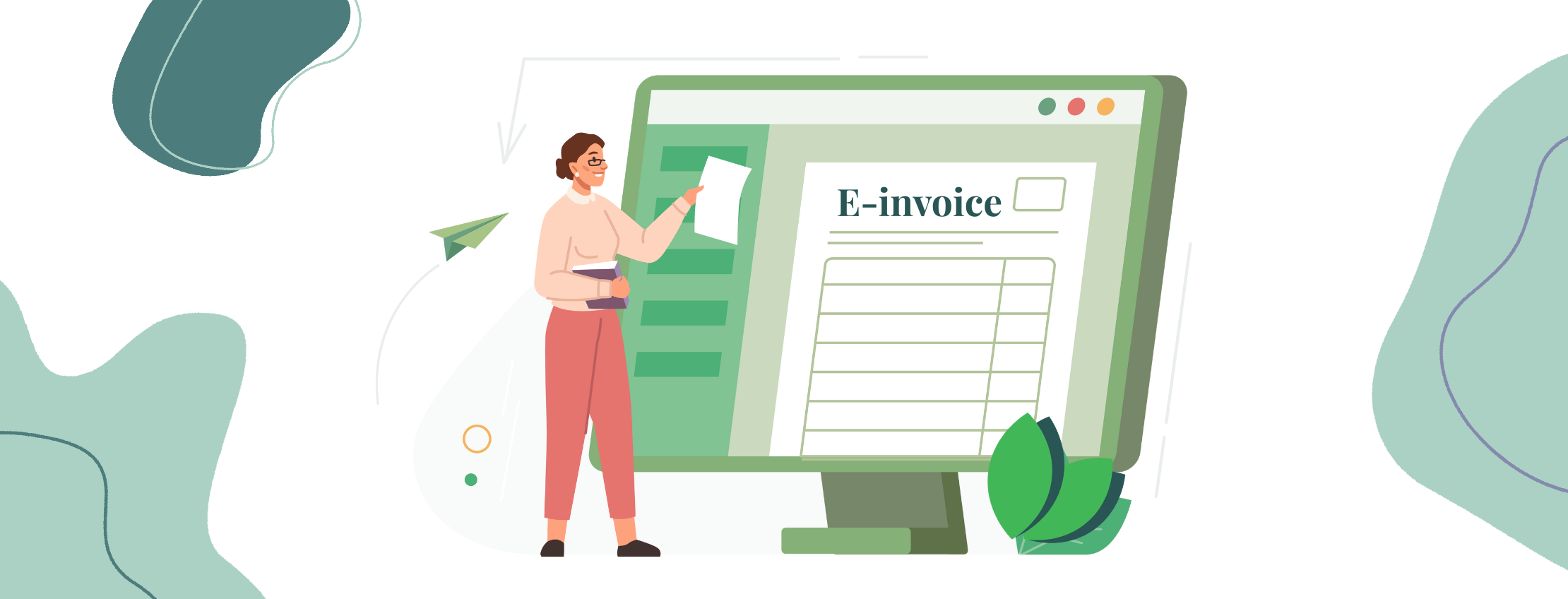 E-invoice in SimplBooks