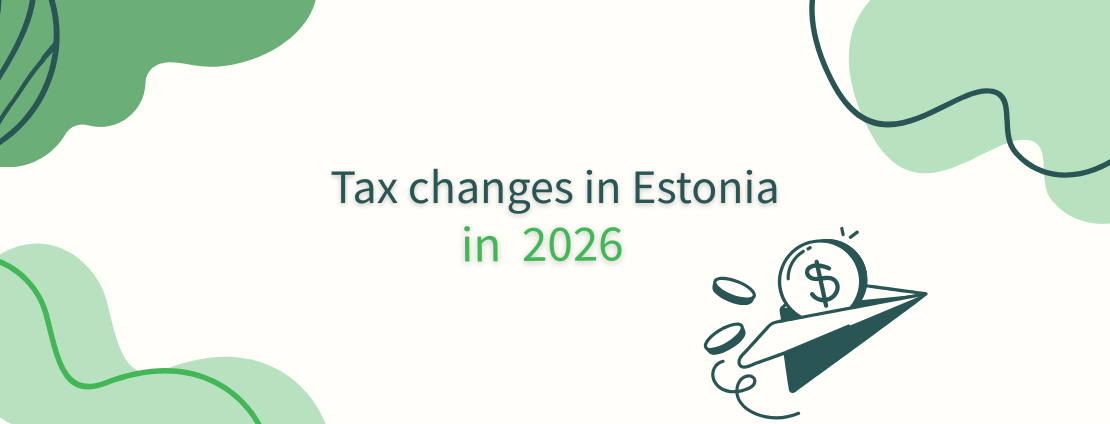 Tax changes in Estonia
