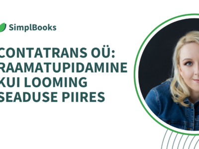Contatrans OÜ - raamatupidamine SimplBooks tarkvaraga