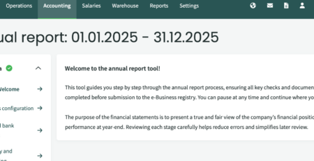 Annual report tool